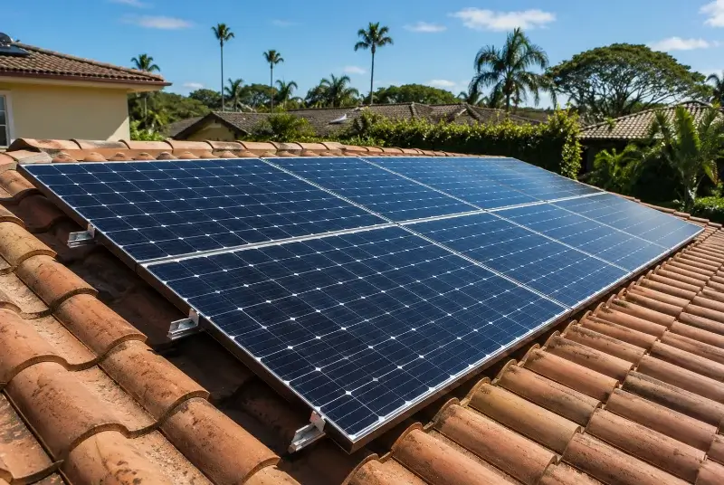Installation de panneaux solaires à Osséja